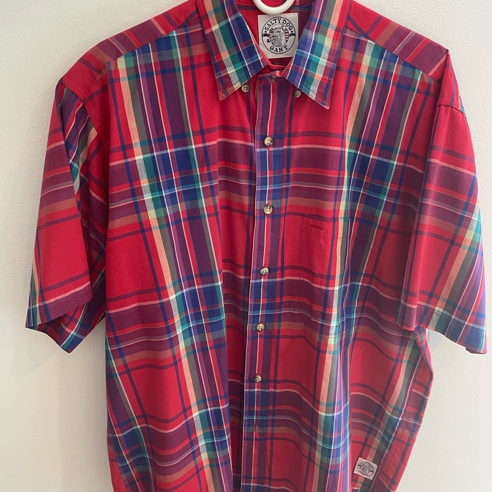 GANT Salty Dog short sleeve button down.